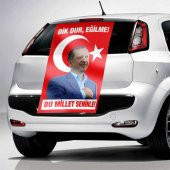 Recep Tayyip Erdoğan Miting Meydan Bayrağı 70x105 cm - 1