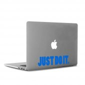 Just Do it. Slogan Dizüstü Laptop, Macbook, ipad Apple, Sticker, Etiket, Çıkartma - 7