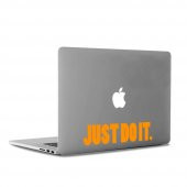 Just Do it. Slogan Dizüstü Laptop, Macbook, ipad Apple, Sticker, Etiket, Çıkartma - 11