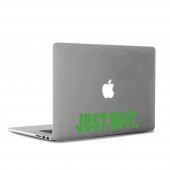 Just Do it. Slogan Dizüstü Laptop, Macbook, ipad Apple, Sticker, Etiket, Çıkartma - 12