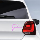 Nürburgring Yarış Pisti Sticker - Araç Oto Araba Etiket, Arma, Aksesuar, Modifiye, Tuning - 7