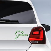 Nürburgring Yarış Pisti Sticker - Araç Oto Araba Etiket, Arma, Aksesuar, Modifiye, Tuning - 11