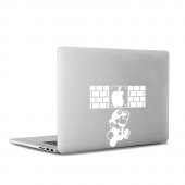 Super Mario Bros Mac Book Laptop Sticker, Etiket, Çıkartma - 3