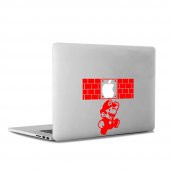 Super Mario Bros Mac Book Laptop Sticker, Etiket, Çıkartma - 6