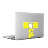 Super Mario Bros Mac Book Laptop Sticker, Etiket, Çıkartma - 9