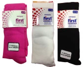 First Burun Dikişsiz Pamuk Çocuk Külotlu Çorap - 1