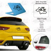 Kilis İli 79 Plaka Kodu Şehir Harita Memleket Yarış Pisti Sticker - Oto Araba Etiket, Aksesuar - 1