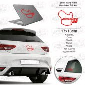 Gümüşhane İli 29 Plaka Kodu Memleket Kırmızı Yarış Pisti Sticker Oto Araba Etiket, Aksesuar, Tuning - 1