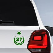Ay Yıldız Gaziantep Plakası 27 Sticker, Oto, Araba, Araç, Etiket, Aksesuar - 9