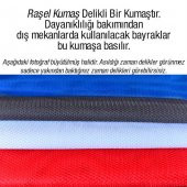 Kırım Hanlığı, Kırım Yurdu Bayrağı - Devlet Bayrakları 70x105 cm Raşel Kumaş thumbnail 2