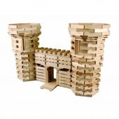 Becerikli Yapılar 200 Parça (Ahşap Yapı Blokları) orjinal oyun - 2