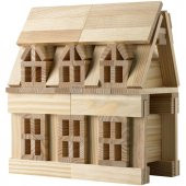 Becerikli Yapılar 200 Parça (Ahşap Yapı Blokları) orjinal oyun - 3