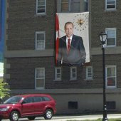 Recep Tayyip Erdoğan RTE Cumhurbaşkanlığı Forsu Raşel Bayrak -300x450cm - 3x4,5 metre - 1