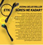 Deluxhair Plus Tinatyum Derma Roller System 540 İğne 0,5 mm 1. Kalite Masaj Aleti RoHs CE Kalite belgeli dermoroller - 3 adet - 10