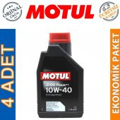 Motul 2100 Power+ 10W-40 1 Lt Dizel ve Benzinli Motor Yağı (4 Adet) - 1