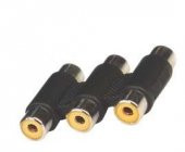 Swat F8495 3RCA Dişi + 3RCA Dişi Uzatma Fiş - 1