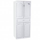 PLASTİK 4 KAPILI ÇEKMECELİ HASIR DOLAP(148 cm.x64 cm.x38 cm) - 1