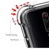 Xiaomi Mi 9T Kamera ve Ekran Korumalı Şeffaf Kalite Silikon Kılıf - 5