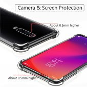 Xiaomi Mi 9T Kamera ve Ekran Korumalı Şeffaf Kalite Silikon Kılıf - 6