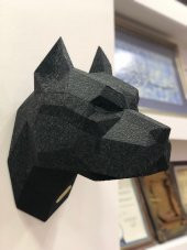 Metal Pitbul Kafası - 4