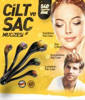Brillanthair Keratinli Bitkisel Saç Uzatma Bakım Serumu - Keratinli Bitkisel İpek Proteinli Ozonlanmış Argan Yağlı Şampuan - 3 Aylık Set  + 1 Adet Titanyum Derma Roller 540 İğne 0,5 mm 1. Kalite Masaj Aleti RoHs CE belgeli - 12