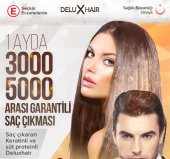Deluxhair Redensyl (R) ve Keratin içeren Bitkisel Saç Çıkarma Bakım Serumu 2 Aylık Set Delux Hair Serum + 1 Adet Titanyum Derma Roller System 540 İğne 0,5 mm 1. Kalite Masaj Aleti RoHs CE Kalite belgeli dermoroller -1 adet - 4