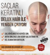 Deluxhair Redensyl (R) ve Keratin içeren Bitkisel Saç Çıkarma Bakım Serumu 2 Aylık Set Delux Hair Serum + 1 Adet Titanyum Derma Roller System 540 İğne 0,5 mm 1. Kalite Masaj Aleti RoHs CE Kalite belgeli dermoroller -1 adet - 6
