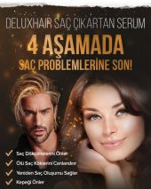 Deluxhair Redensyl (R) ve Keratin içeren Bitkisel Saç Çıkarma Bakım Serumu 2 Aylık Set Delux Hair Serum + 1 Adet Titanyum Derma Roller System 540 İğne 0,5 mm 1. Kalite Masaj Aleti RoHs CE Kalite belgeli dermoroller -1 adet - 8