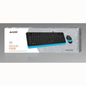 A4 TECH F1010 Q USB MAVİ FN-MM KLV-OPTIK MOUSE - 1