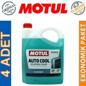 Motul Auto Cool Classic -25 Derece Antifriz 5 Lt (Inugel) (4 Adet) - 1