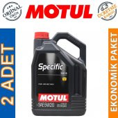 Motul Specific 948 B 5W-20 5 Lt Tam Sentetik Motor Yağı (2 Adet) - 1