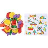 60 Parça Ahşap Tangram - 60 Parça Tangram -Ce Belgeli - 1