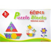 60 Parça Ahşap Tangram - 60 Parça Tangram -Ce Belgeli - 2