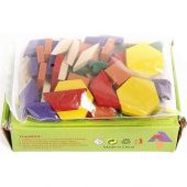 60 Parça Ahşap Tangram - 60 Parça Tangram -Ce Belgeli - 3