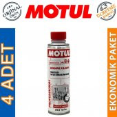 Motul Engine Clean 300 ML Motor İçi Sistem Temizleyici (4 Adet) - 1