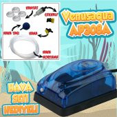 Venusaqua Tek Çıkışlı Hava Motoru + 3cm Yuvarlak Hava Seti - 1