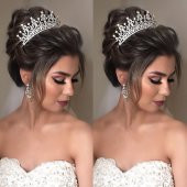 GELİN TACI KINA TACI SAÇ VE NİŞAN AKSESUARLARI TÜRBAN VE DÜĞÜN AKSESUARLARI - 1