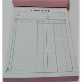 Nalbant Otokopili Garson Sipariş Fişi Adisyonu 50 Li 2940.00024 (50 Koçan) - 1