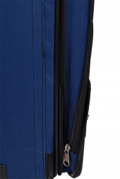 Biggi 00223 Lacivert 3lü Kumaş Valiz Seti - 7