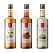 Nish Vanilya Karamel Beyaz Çikolata Şurupları 3 x 700 ml - 1