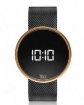 You Watch World Hasır Kordonlu Yuvarlak Dokunmatik Unisex Kol Saati - 1