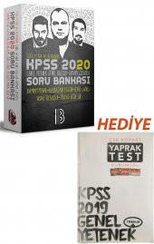 Benim Hocam Yayınları 2020 KPSS Tek Kitap GY-GK Tamamı Çözümlü Soru Bankası+HEDİYE-Türkçe Yaprak Test - 1