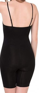 ÖDÜL 9008 KADIN TAM BOY PAÇALI PUSH UP ŞEKİLLENDİRİCİ KORSE SİYAH - 3