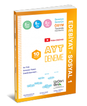 345 AYT 10 Lu Edebiyat - Sosyal 1 Deneme - 1