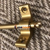 GUL 2 Merdiven Halı Dip Çubuğu Takımı Kalın Ayak Gold 5 Parça - 2