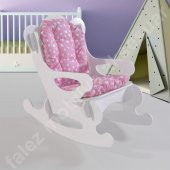 SALLANAN ÇOCUK SANDALYESİ KOLTUĞU YILDIZLI PEMBE thumbnail 1