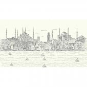 İstanbul Kıyıları Çizim EkoTablo - 1