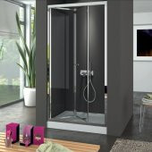 Duşakabincim 106 Cm Katlanır Sürgülü Cam Duşakabin - 1