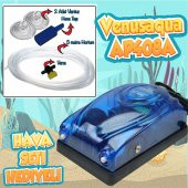 Çift Çıkışlı Kademeli Akvaryum Hava Motoru + Hava Seti Hediyeli - 1