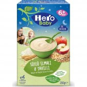 Hero Baby Gece Sütlü Elmalı 8 Tahıllı Kaşık Maması 200Grx6 Adet - 2